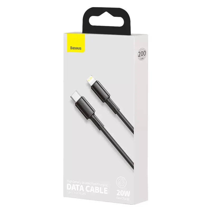 Lightning-kabel Baseus CATLGD-A01 2m zwart