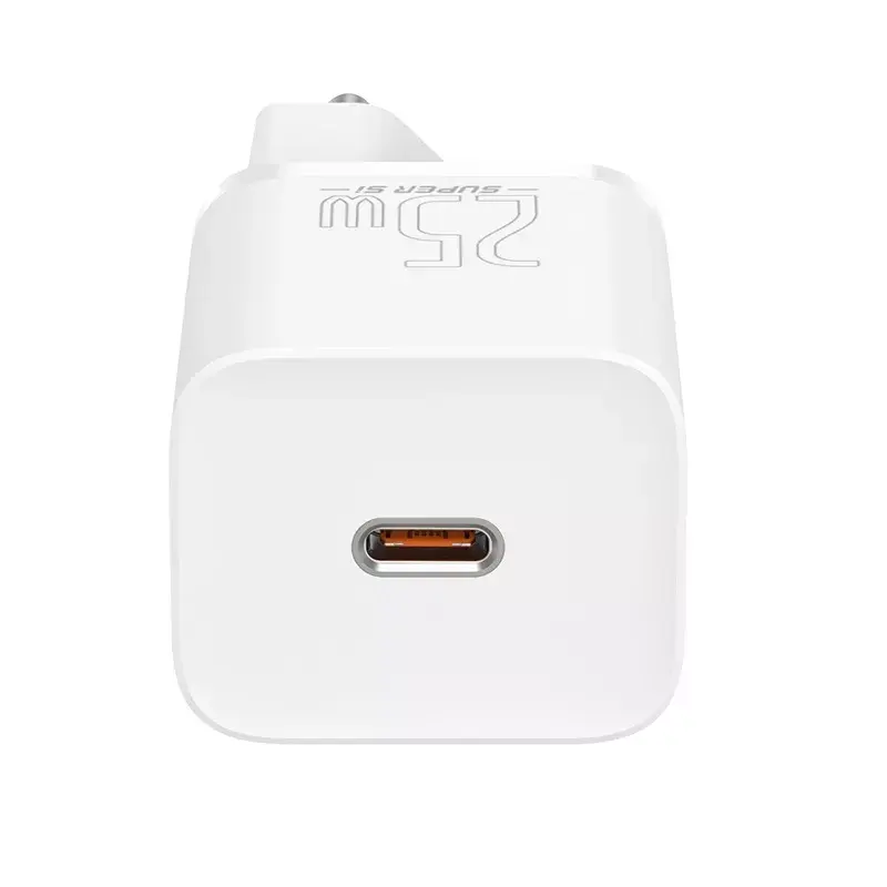 Baseus Super Si indoor-oplader wit snelopladen 12V 1xUSB-C