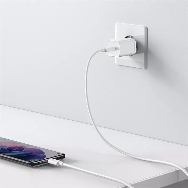 Baseus Super Si indoor-oplader wit snelopladen 12V 1xUSB-C