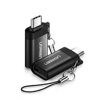 Ugreen 50283 kabeladapter USB-C USB-A zwart