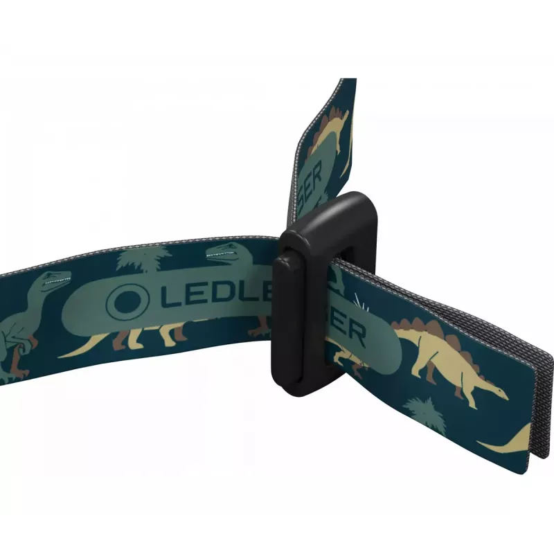 Ledlenser KIDLED2 kinderhoofdlamp, Dinosaurussen