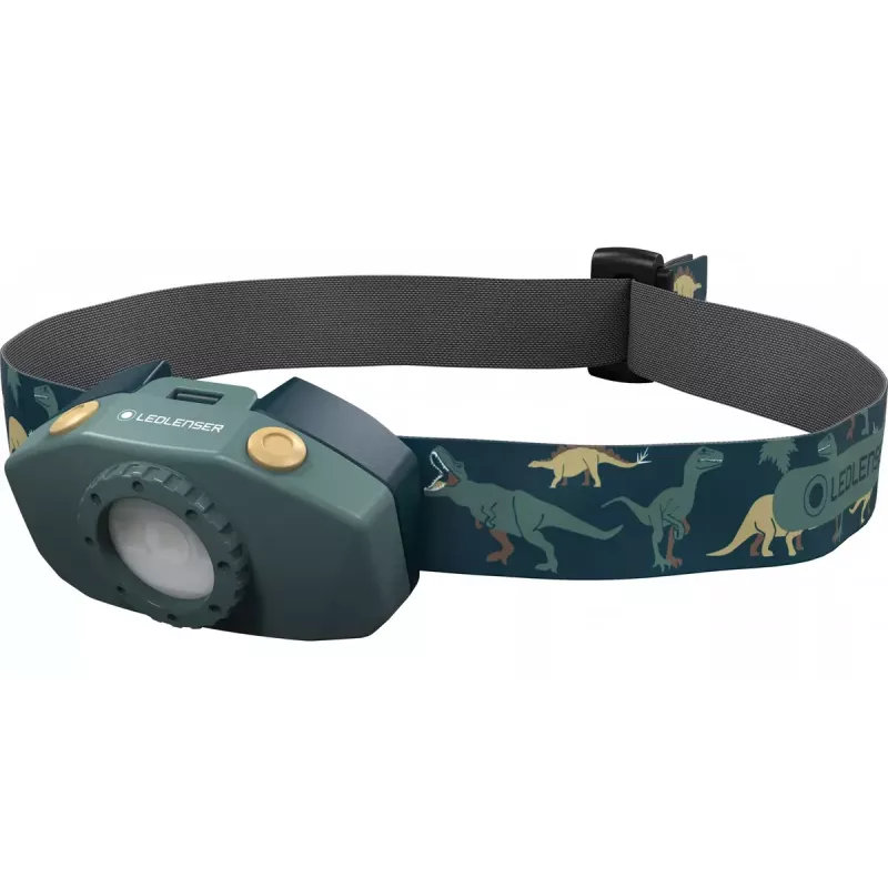 Ledlenser KIDLED2 kinderhoofdlamp, Dinosaurussen
