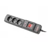 Stekkerdoos ARMAC Multi M3 — 3 stopcontacten, 5 m kabel, zwart