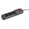 Stekkerdoos ARMAC Multi M3 — 3 stopcontacten, 5 m kabel, zwart