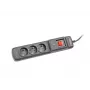 Stekkerdoos ARMAC Multi M3 — 3 stopcontacten, 5 m kabel, zwart
