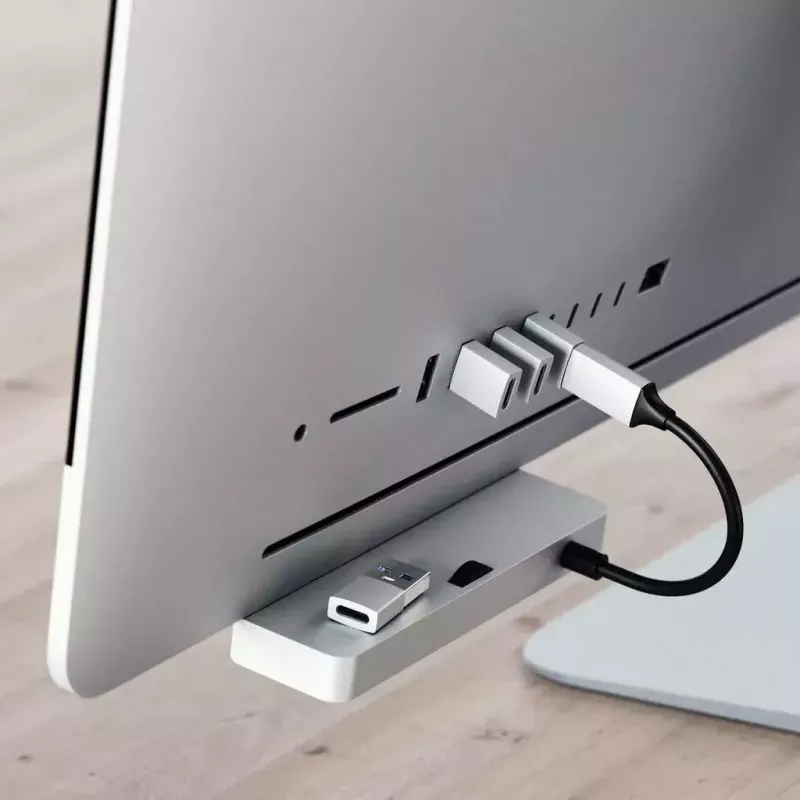 Satechi ST-TAUCS kabel-gender-changer USB-A USB-C zilver