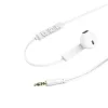 Hama Advance headset bedraad in-ear gesprekken/muziek wit