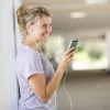 Hama Advance headset bedraad in-ear gesprekken/muziek wit