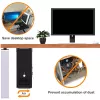 Techly 102239 zijdelingse pc-behuizinghouder, zwart