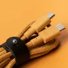 Native Union Belt Cable USB-C naar USB-C-kabel, 1,2 m, Kraft