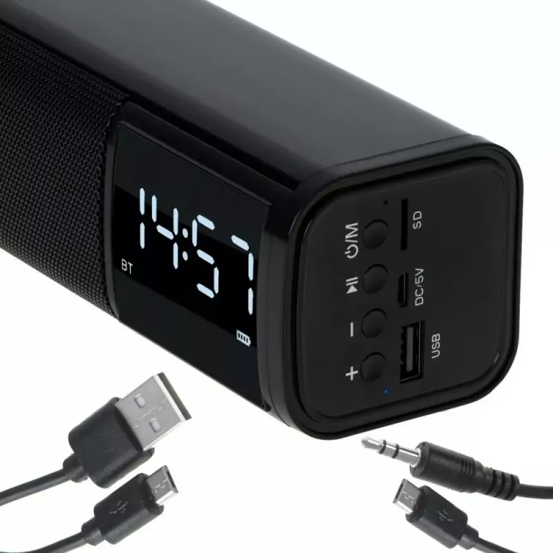 Draagbare Bluetooth-luidspreker Adler AD 1191 5W, draadloos, compact, zwart