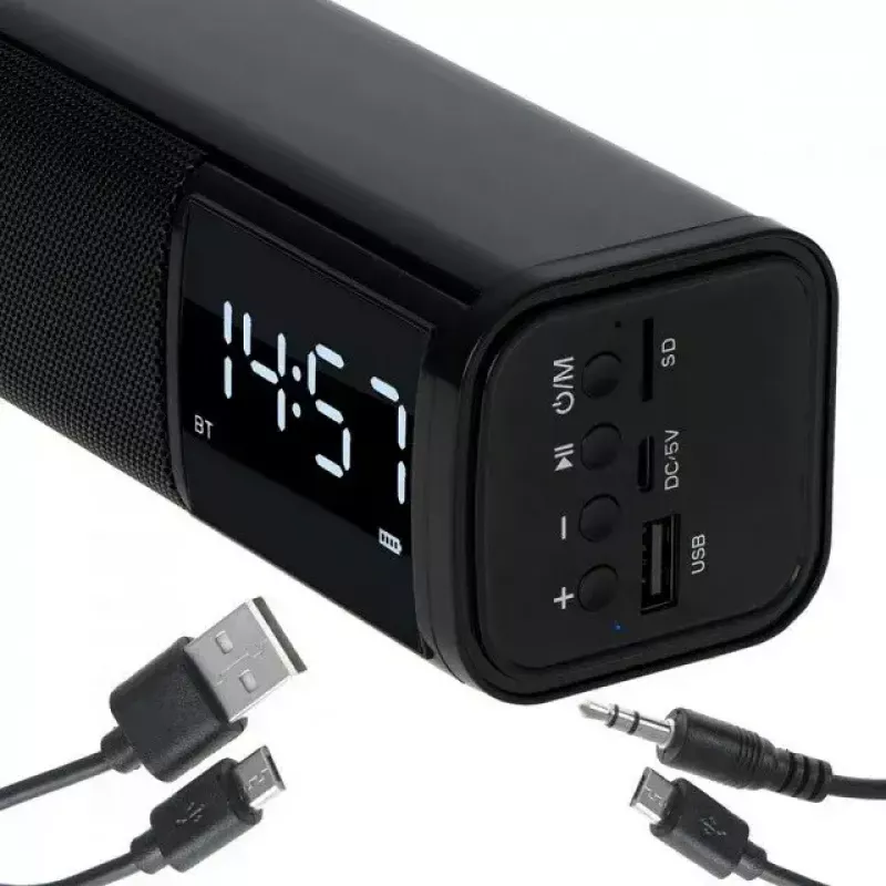 Draagbare Bluetooth-luidspreker Adler AD 1191 5W, draadloos, compact, zwart