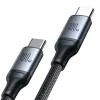 USB-C naar 2× USB-C kabel Joyroom SA21-1T2 100W 1,5m (zwart)