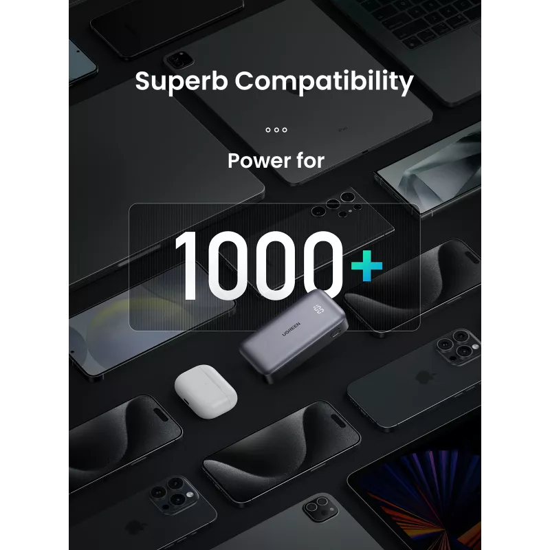 Draagbare powerbank Ugreen 10000mAh Mini Quick Charging 30W