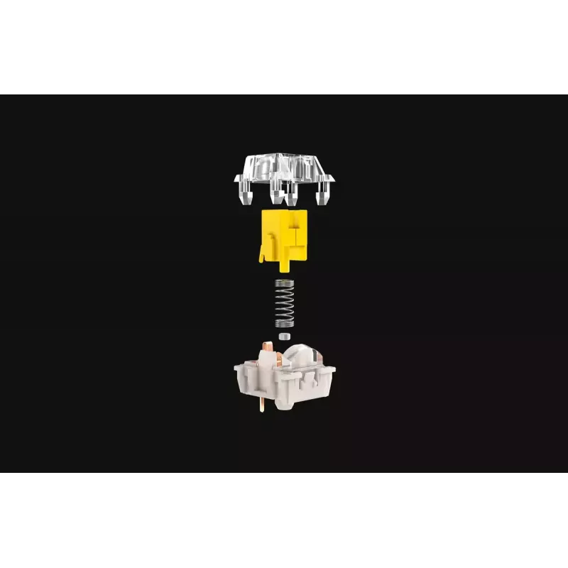 Key Switch Razer RC21-02040100-R3M1 transparant geel 36 stuks