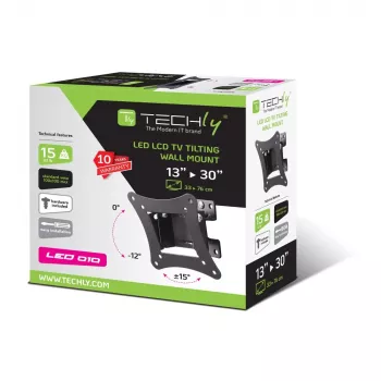 Techly ICA-LCD-901 76,2 cm (30 inch) zwart