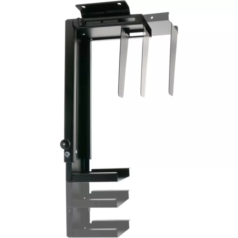 Techly ICA-CS 66 CPU-houder onder tafel CPU-houder zwart