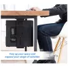 Techly ICA-CS 66 CPU-houder onder tafel CPU-houder zwart