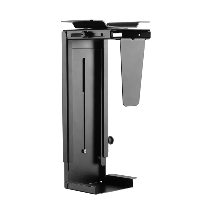 Techly ICA-CS 66 CPU-houder onder tafel CPU-houder zwart