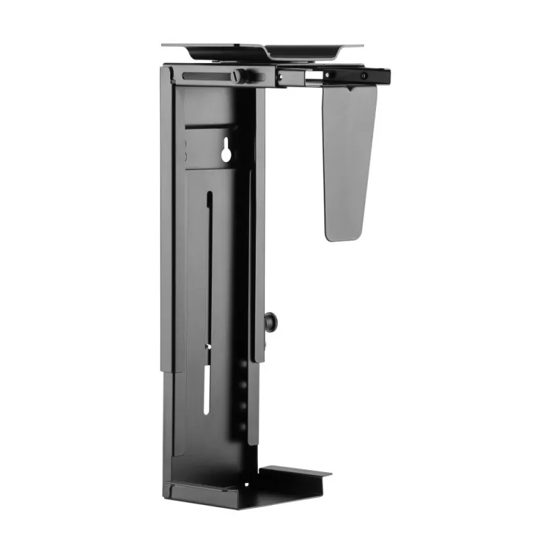 Techly ICA-CS 66 CPU-houder onder tafel CPU-houder zwart