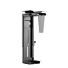 Techly ICA-CS 66 CPU-houder onder tafel CPU-houder zwart