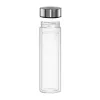 Drinkfles Xavax 00181598 — 450 ml borosilicaatglas met siliconenhoes, blauw transparant