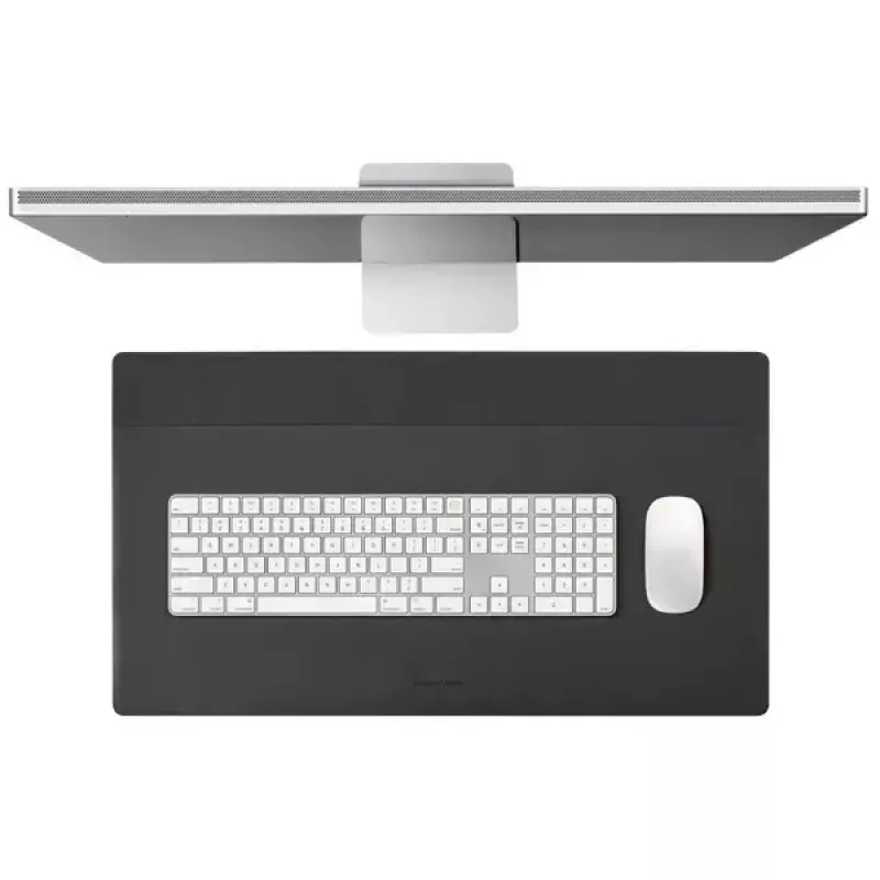 Bureaumat muismat Native Union DESK-MAT-BLKKFT 650×360 mm polyester polyurethaan antislipbasis zwart oranje
