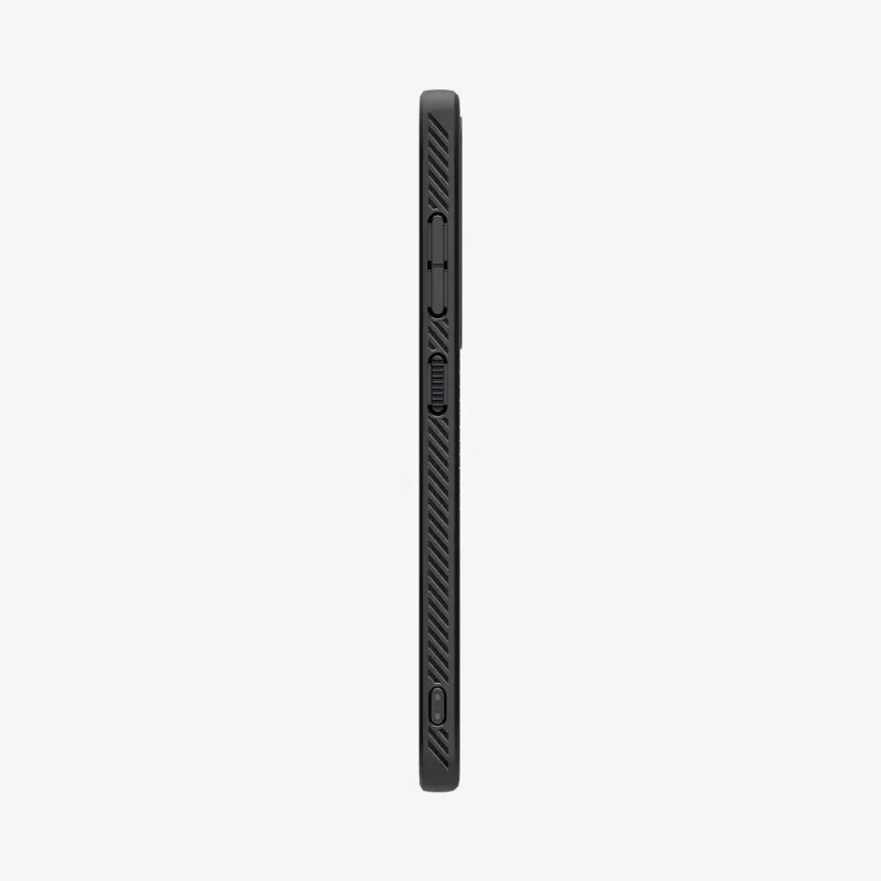Cover Spigen Galaxy S25 Liquid Air matzwart monochroom