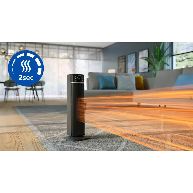 Philips 5000 Series Smart Tower keramische heteluchtverwarmer