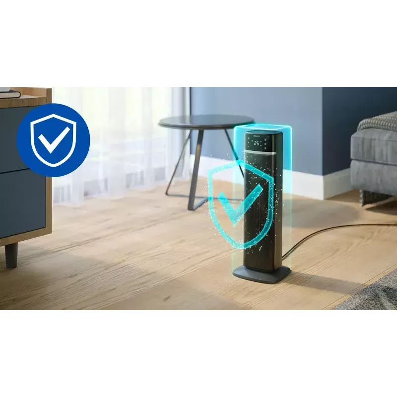 Philips 5000 Series Smart Tower keramische heteluchtverwarmer