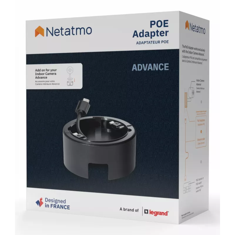 Netatmo NPC-POE-B beveiligingscamera-accessoire PoE-adapter