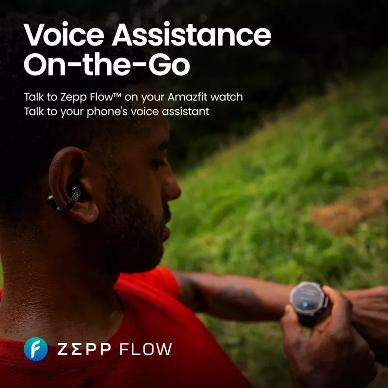 Amazfit Up hoofdtelefoon draadloos in-ear gesprekken/muziek USB Type-C Bluetooth zwart