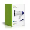 Megafoon Nedis MEPH150WT wit blauw 15 W 150 m bereik