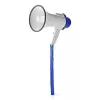 Megafoon Nedis MEPH150WT wit blauw 15 W 150 m bereik