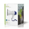 Megafoon Nedis MEPH150WT wit blauw 15 W 150 m bereik