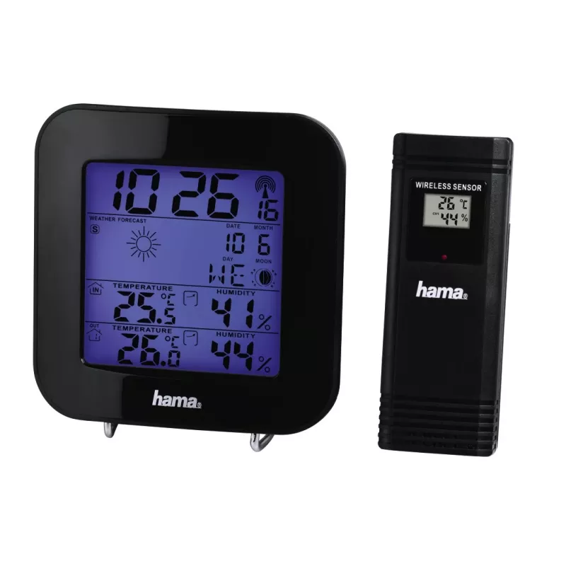 Hama EWS-200 zwart batterij