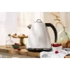 Adler AD 1343 elektrische waterkoker, 1,5 l, 1850 W, roestvrij staal, Strix, wit