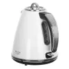 Adler AD 1343 elektrische waterkoker, 1,5 l, 1850 W, roestvrij staal, Strix, wit