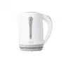 Elektrische waterkoker Adler AD 1244 — 2,5 L, 2200 W, wit, verborgen verwarmingselement