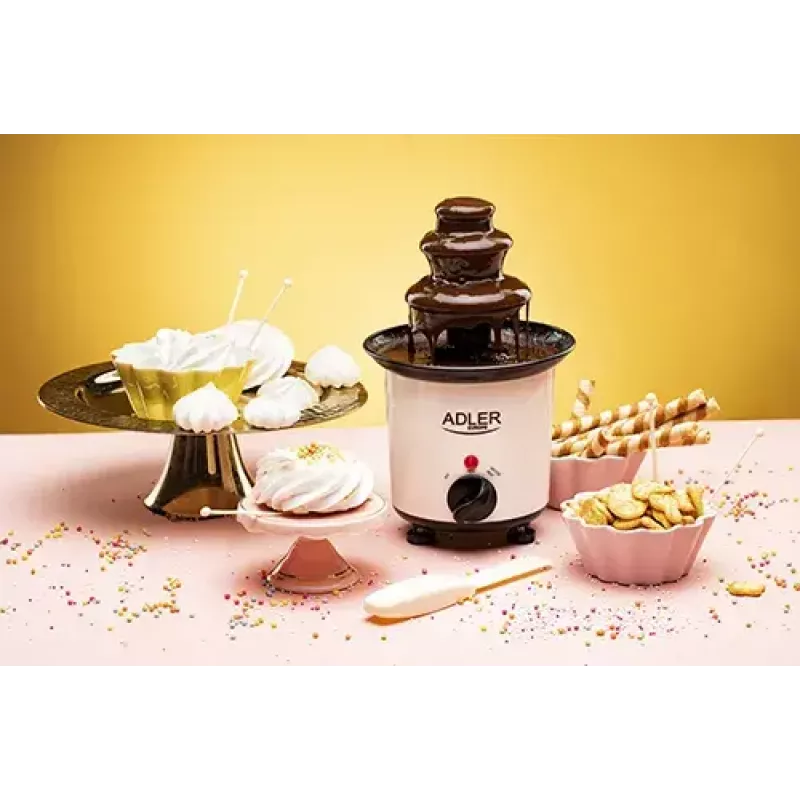 Adler AD 4487 chocoladefontein zwart bruin wit 30 W