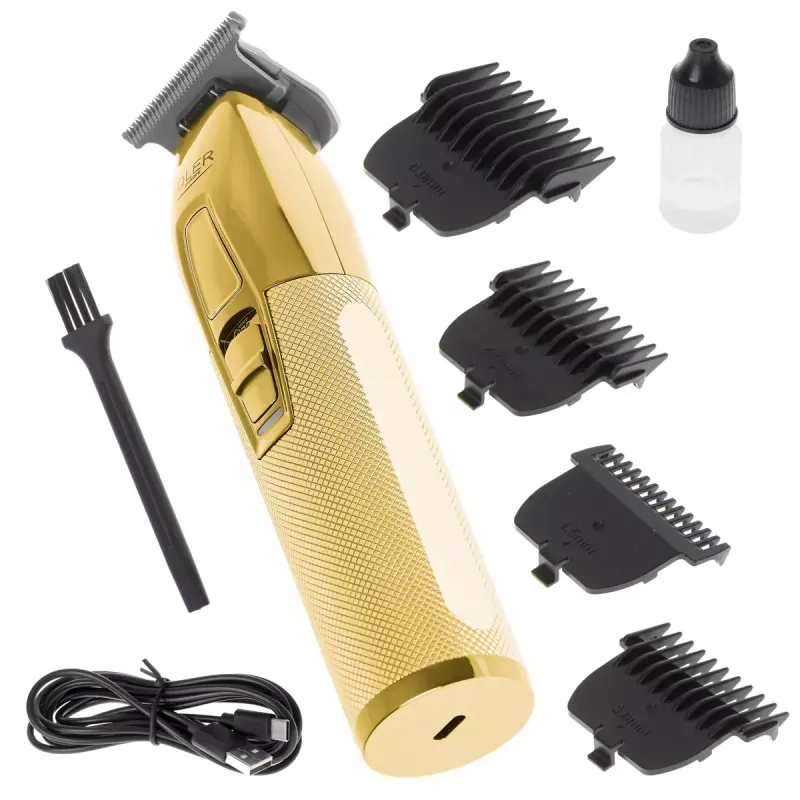 Adler AD 2836G baardtrimmer batterij 0,9 6 mm goud