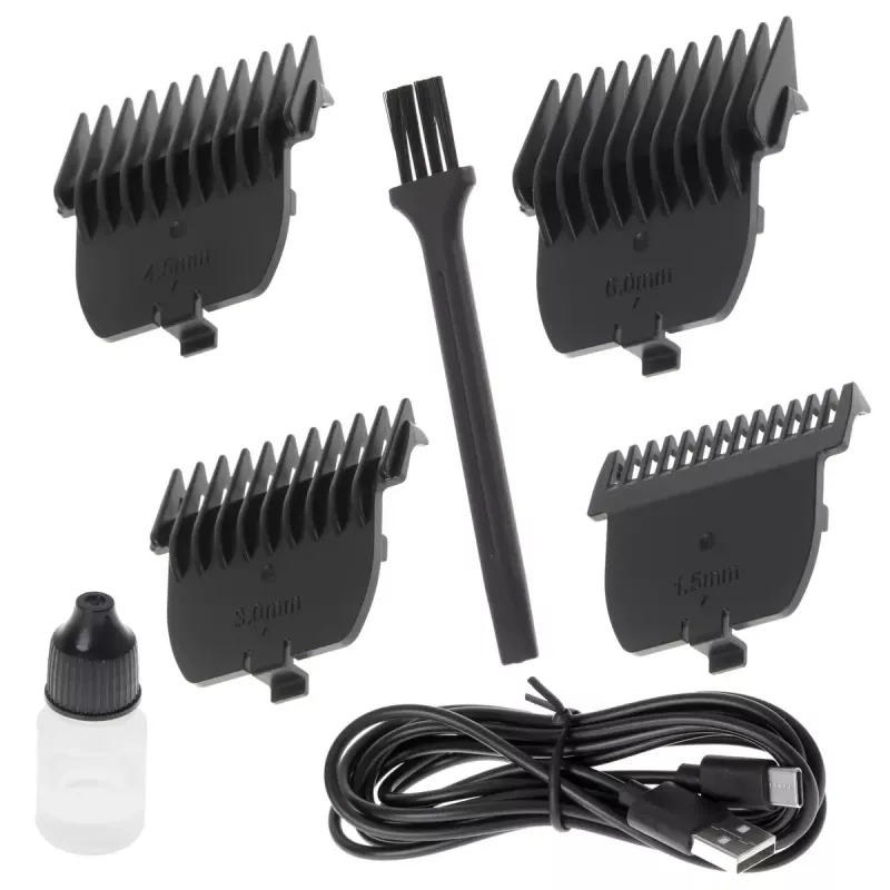 Adler AD 2836G baardtrimmer batterij 0,9 6 mm goud