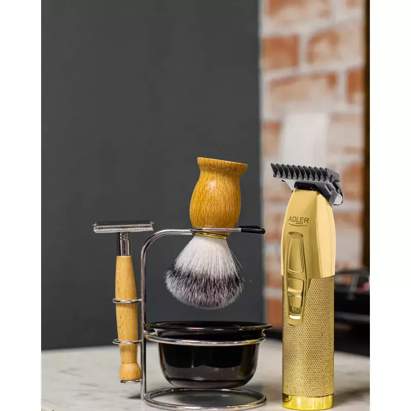 Adler AD 2836G baardtrimmer batterij 0,9 6 mm goud