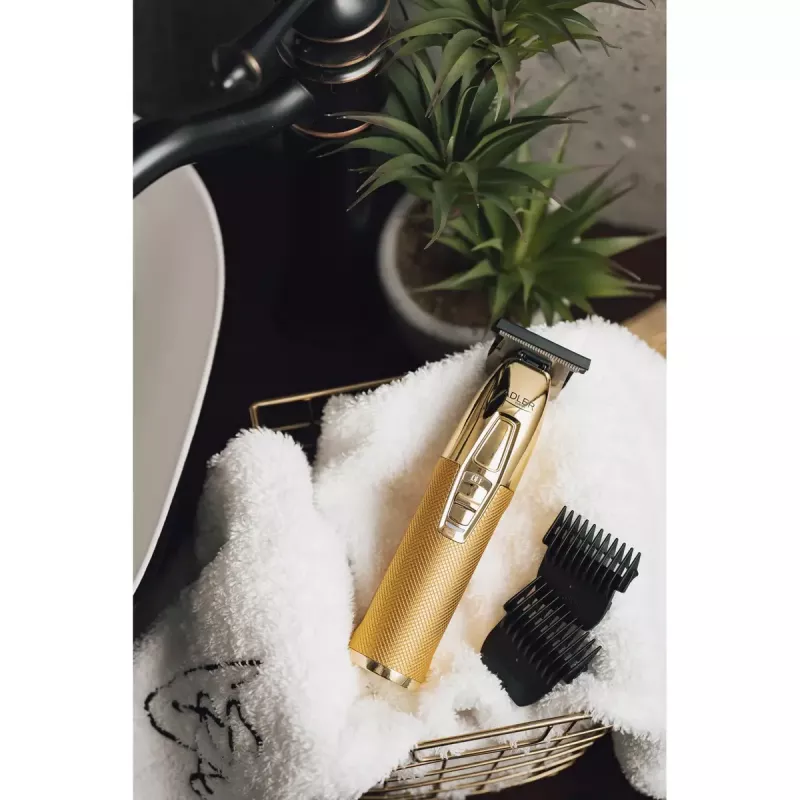 Adler AD 2836G baardtrimmer batterij 0,9 6 mm goud