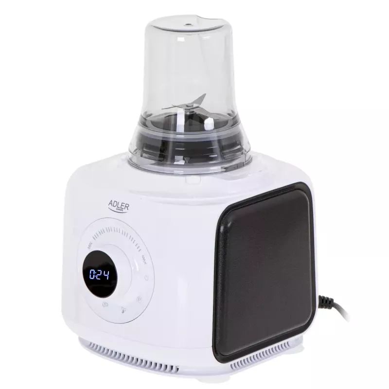 Adler AD 4224 keukenmachine, 1000 W, kom van 2 l, 7 snelheden, wit