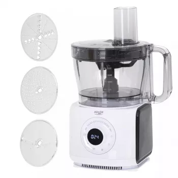 Keukenmachine Adler AD 4224 1000 W 3,5 L zwart wit