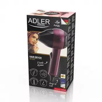 Adler AD 2247 haardroger 1400 W violet
