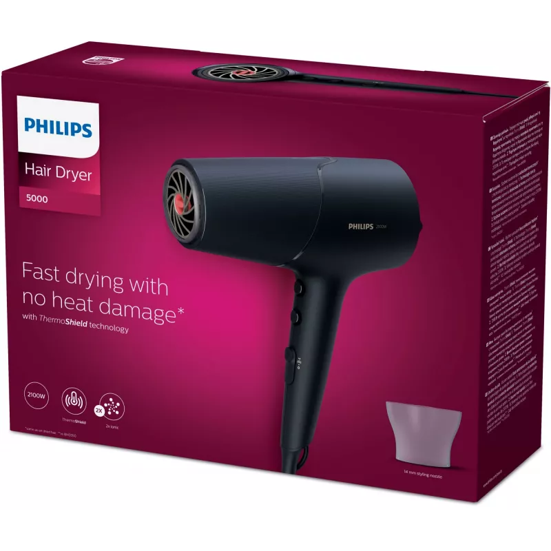 Philips 5000 serie BHD504/00 haardroger 2100 W grijs