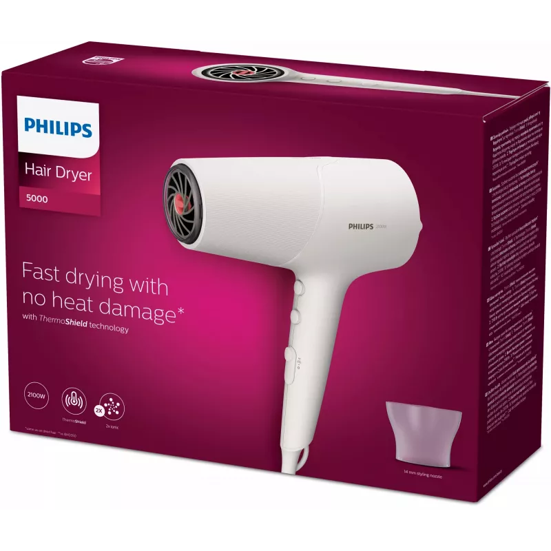 Haardroger Philips 5000 serie BHD501/00 2100 W