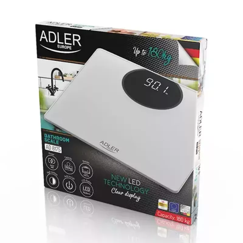 Elektronische personenweegschaal Adler AD 8175